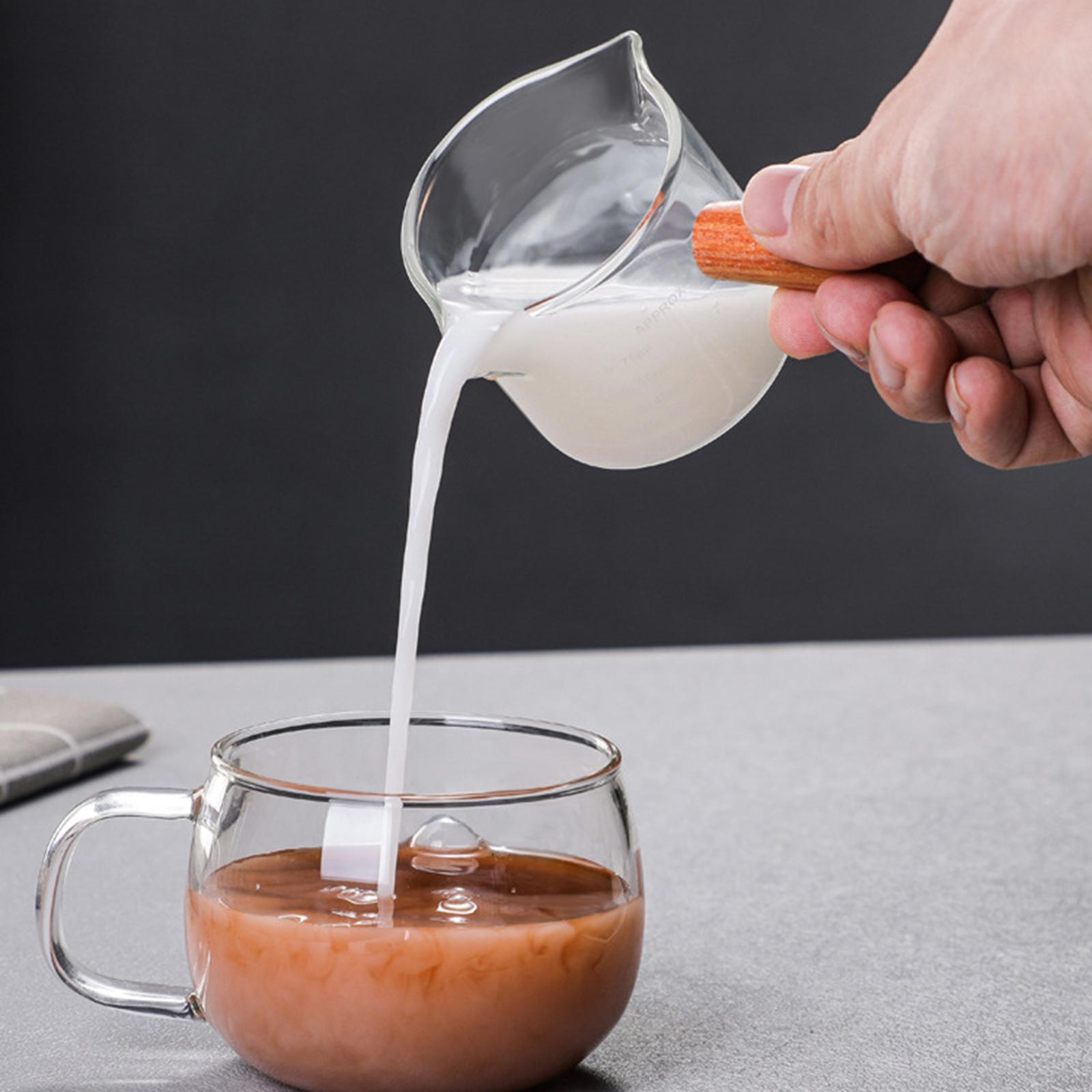 Espresso Shot Glass - Taza medidora de doble boquilla, de