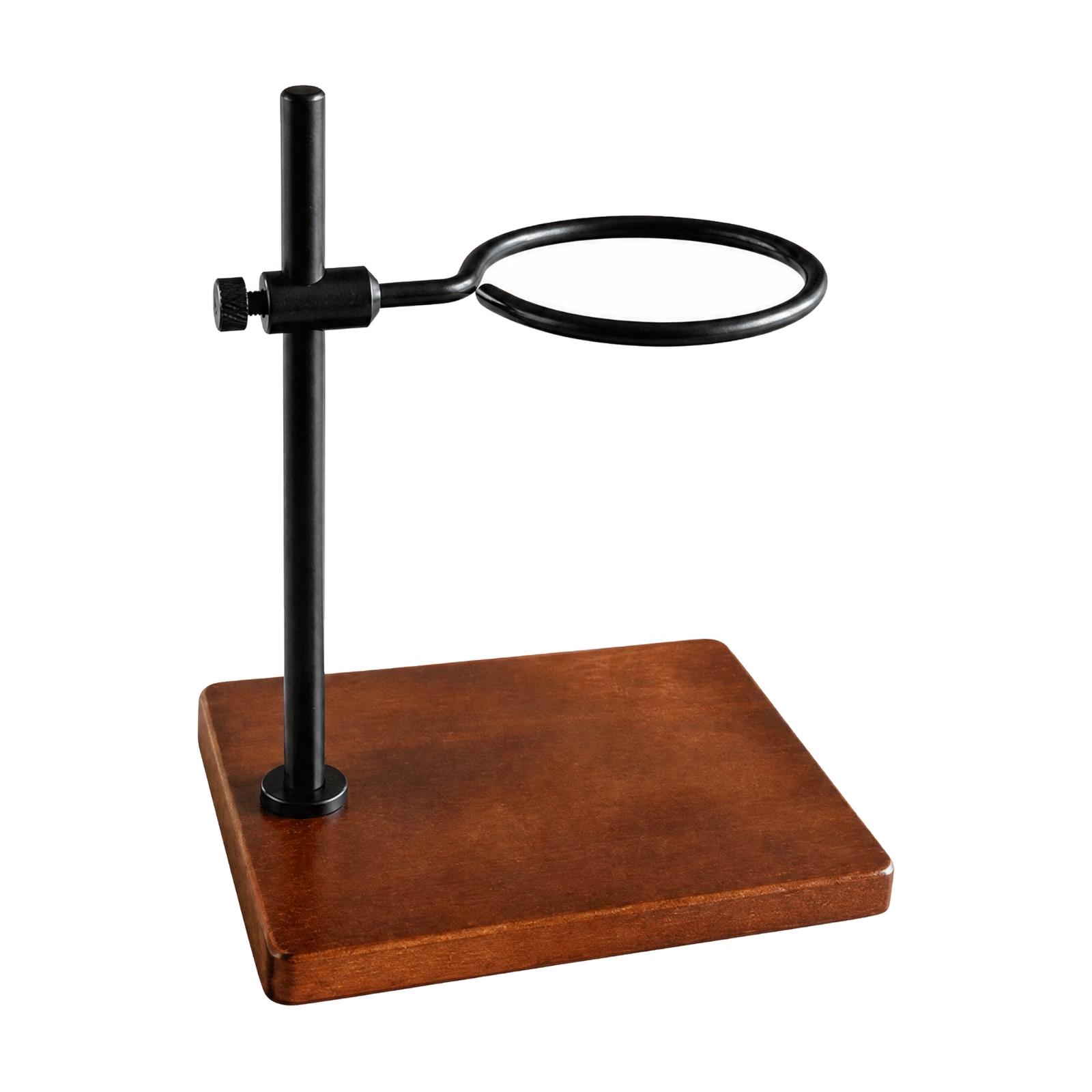Coffee Equipment Pour Over - Soporte ajustable de madera para preparar
