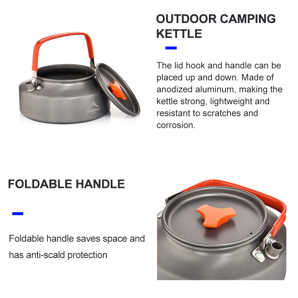 Wideea-hervidor de agua para a - Coffee Equipment For Camping reseña y precio
