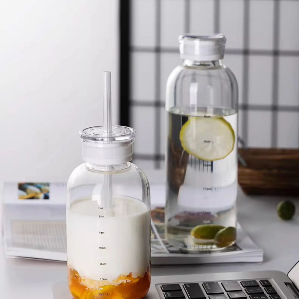 Botella de agua de vidrio gran - Coffee Equipment For Camping reseña y precio