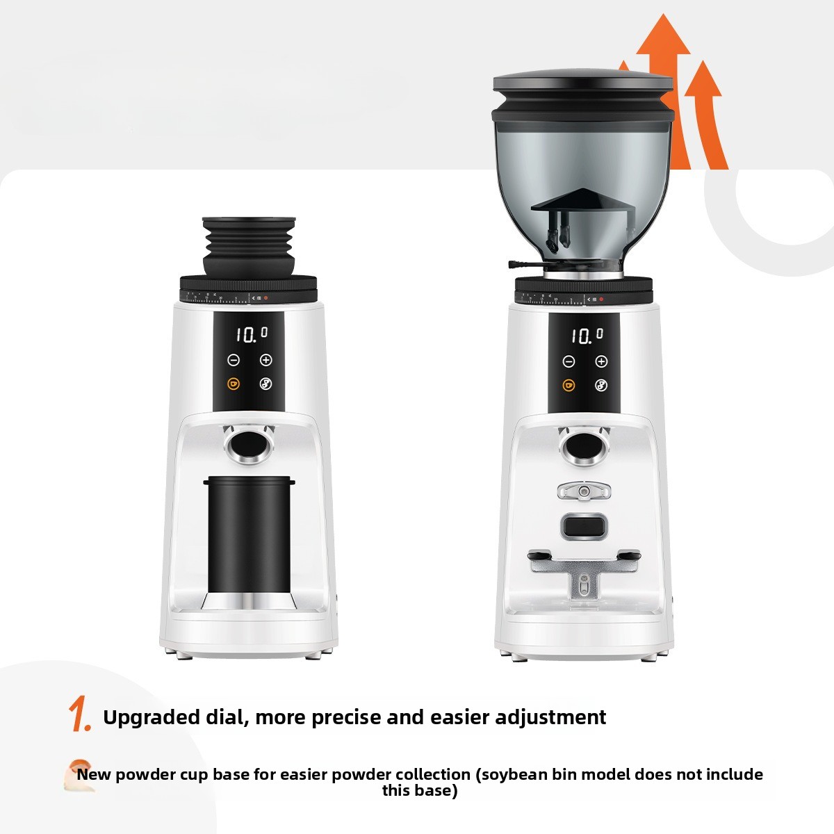 Molinillo de café eléctrico, c - Coffee Grinder Burr Flat reseña y precio