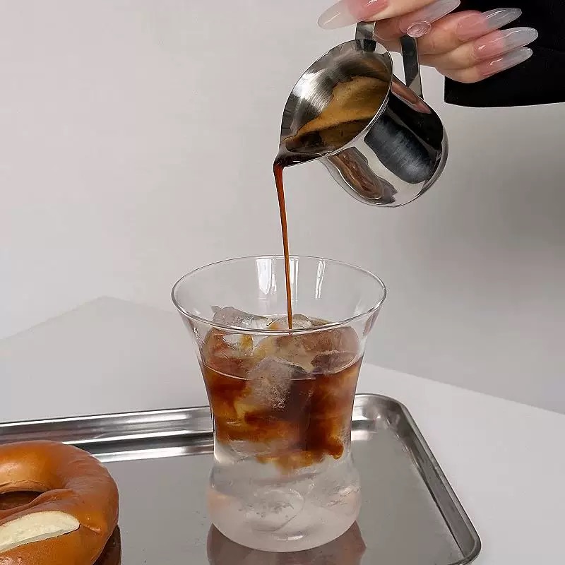 Jarra de leche de acero inoxid - Espresso Shot Glass reseña y precio