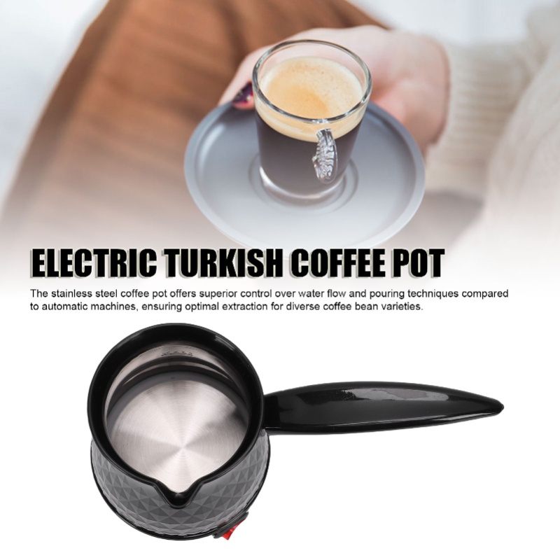 Cafetera eléctrica turca de 11 - Coffee Equipment For Camping reseña y precio